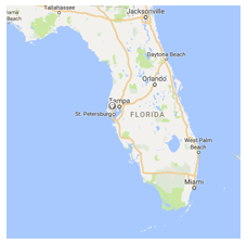 Map Florida